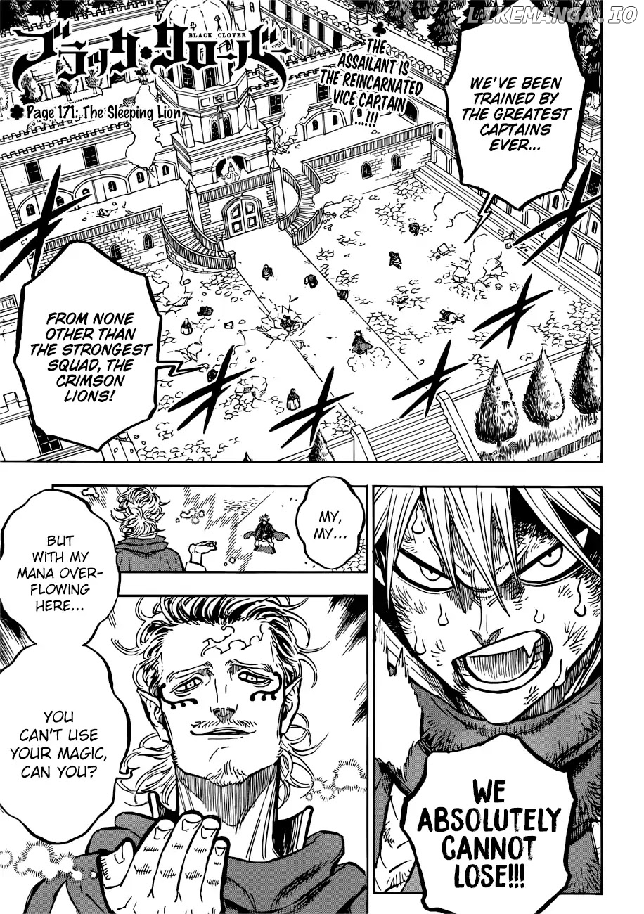 Black Clover chapter 171 image 01
